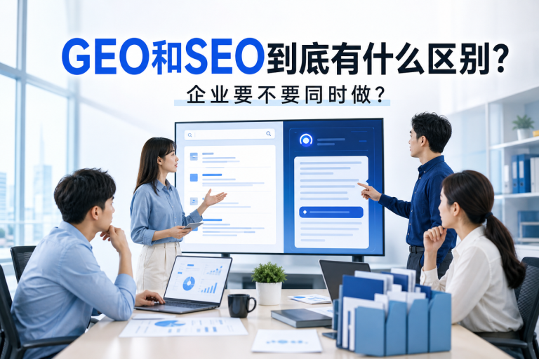 GEO和SEO到底有什么区别？企业要不要同时做？