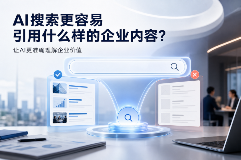 AI搜索更容易引用什么样的企业内容？