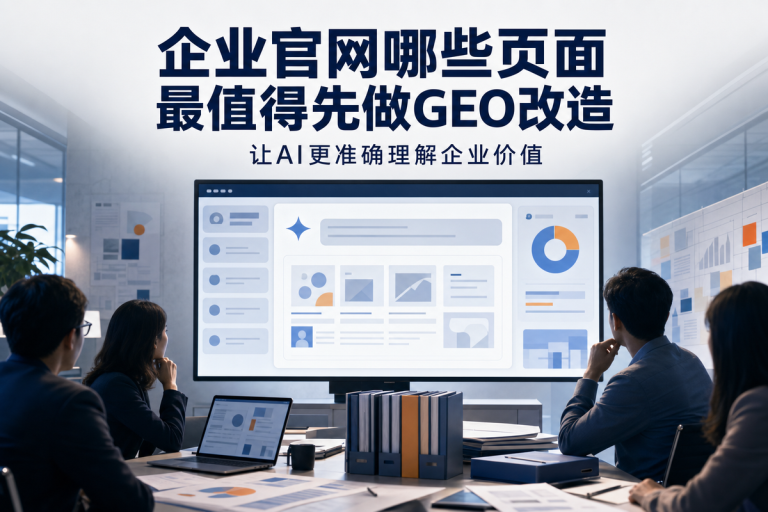 企业官网哪些页面最值得先做GEO改造？