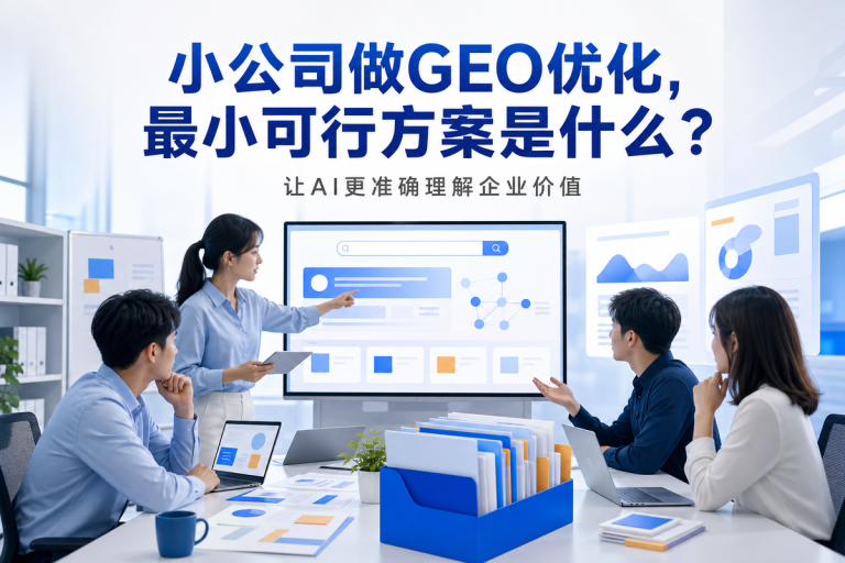 小公司做GEO优化,最小可行方案是什么?
