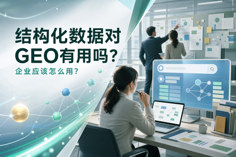 结构化数据对GEO有用吗?企业应该怎么用?