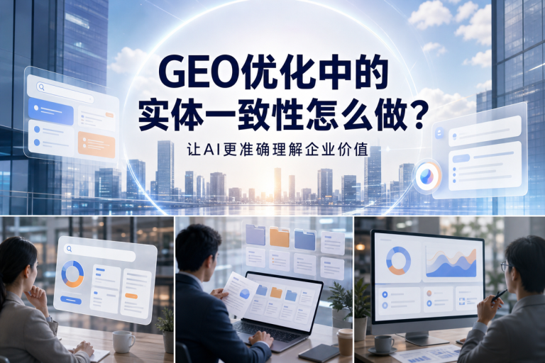 GEO优化中的实体一致性怎么做?
