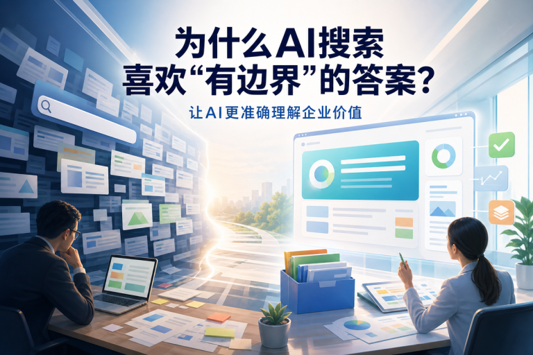 为什么AI搜索喜欢“有边界”的答案?