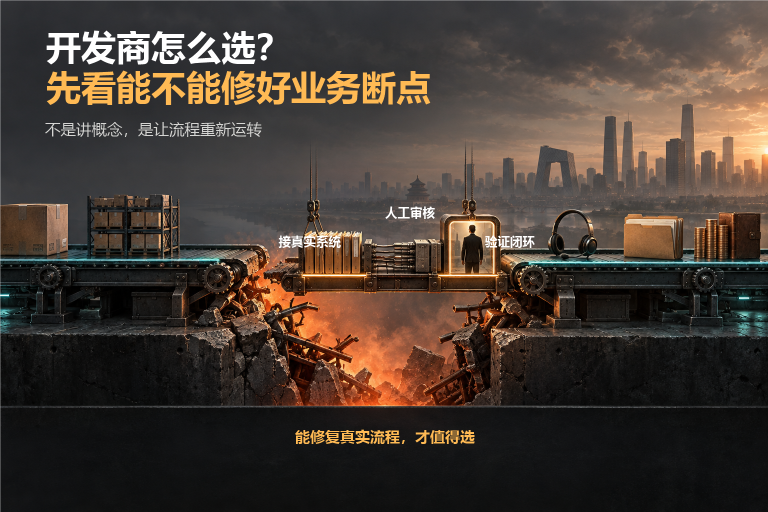 北京AI智能体定制开发商怎么选？先看能不能解决业务断点