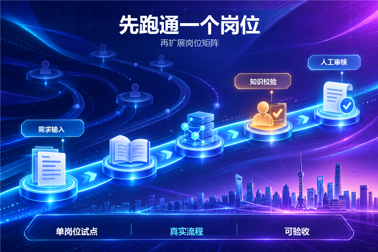 北京AI智能体定制项目全流程复盘:先把一个岗位跑通,再谈全面智能化