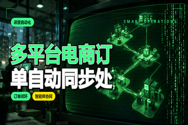 多平台电商订单如何自动同步处理？