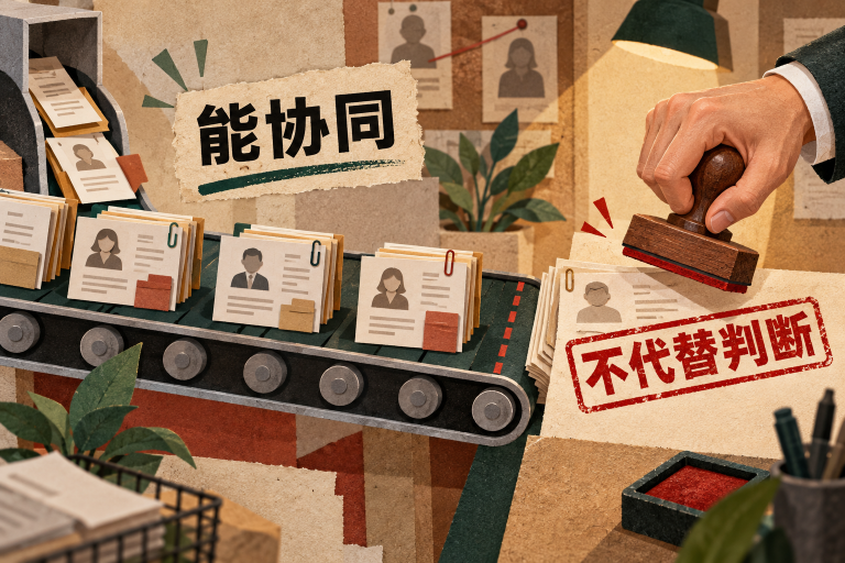 2026年HR数字员工选型：可以催材料，不该替企业决定录用